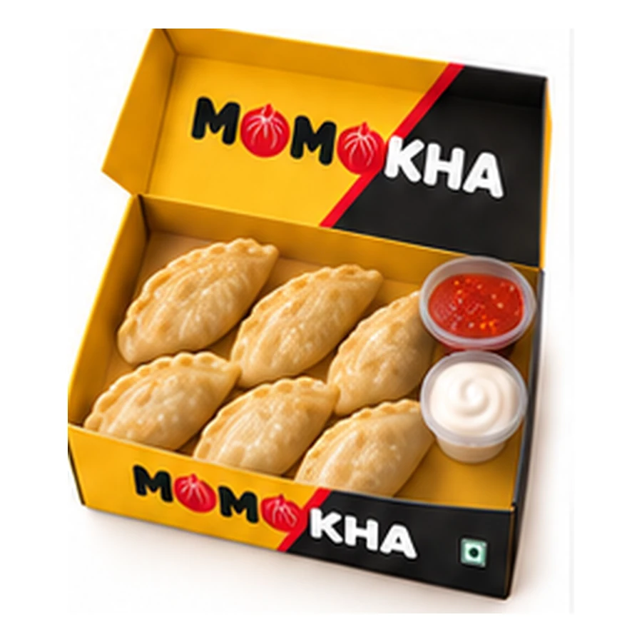 Fried Paneer Momo - maida-free momo