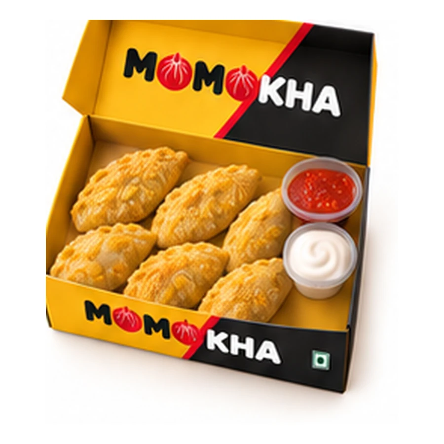 Kurkure Cheese Corn Momo - maida-free momo