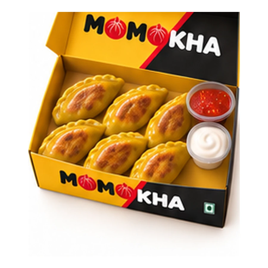 Pan Fried Veg Darjeeling Momo - maida-free momo