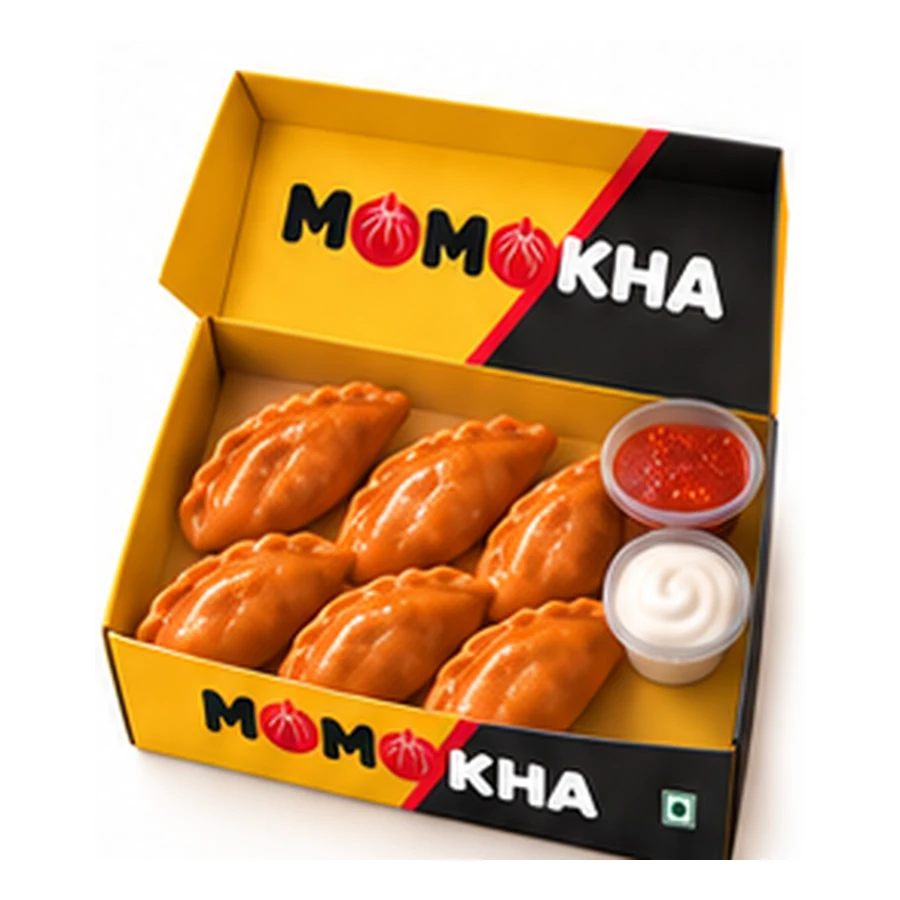 Veg Pahari Momo - maida-free momo